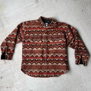 Vintage Goouch Southwestern Wool Shacket Men's L